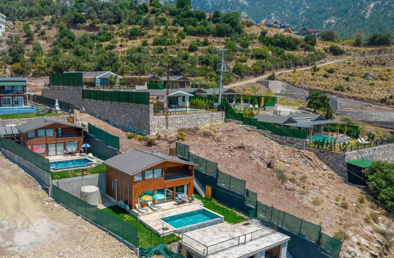 Villa Vazgecilmezim Deniz Manzarali ,Sessiz,Sakin Fethiye Buitenkant foto