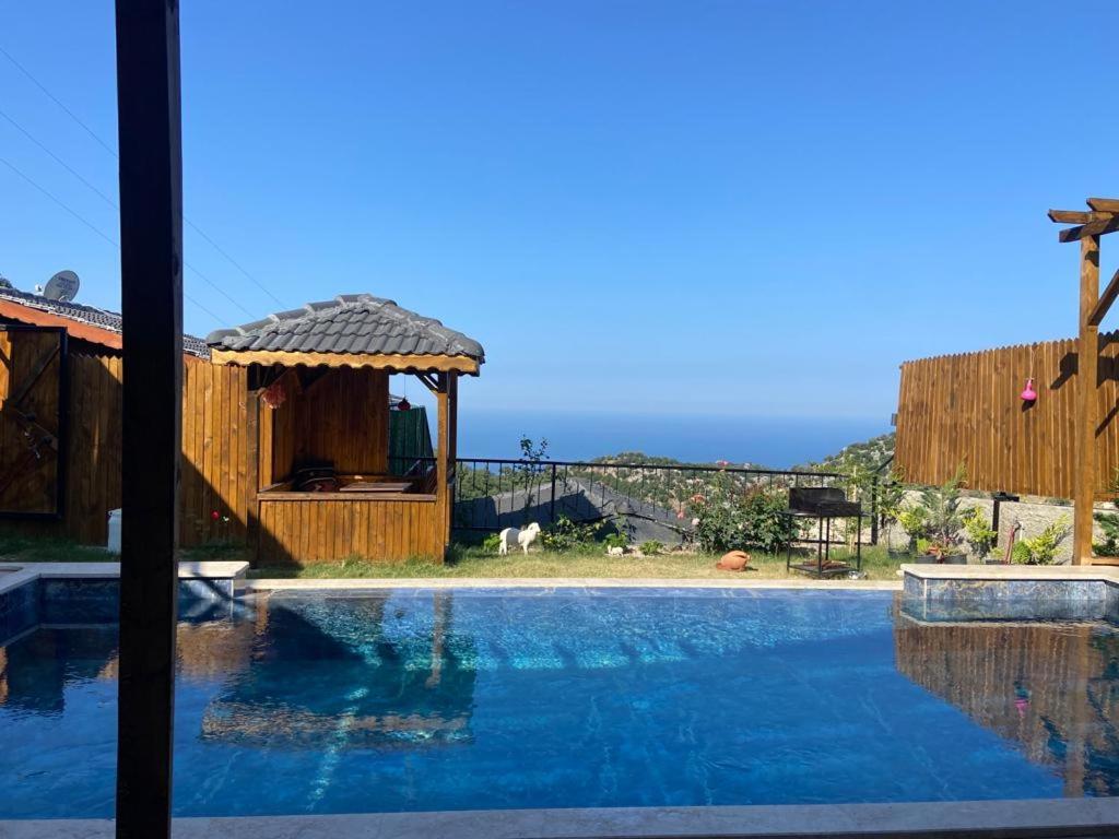 Villa Vazgecilmezim Deniz Manzarali ,Sessiz,Sakin Fethiye Buitenkant foto